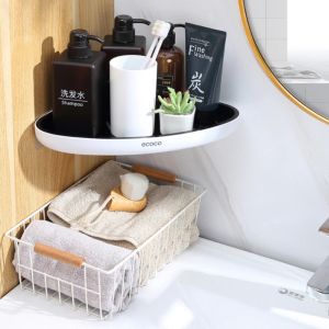                                                                                                          Home Landing Shower & Bath products Bathroom Shelf Triangle Storage Rack Storage Organizer For Lotions Housekeeper On Wall Organizer For Bathroom Accessories