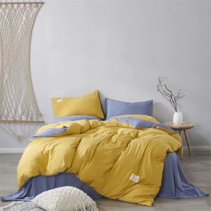                                                                                                          Home Landing Bedding, Sheets & Pillows 100% Cotton Green Plaid Duvet Cover 220x240 Fitted Sheet 4pcs Bedding Set Soft Quilt Cover Bedsheet Bedclothes Queen King Size