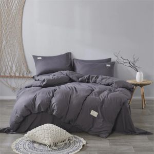                                                                                                          Home Landing Bedding, Sheets & Pillows 100% Cotton Green Plaid Duvet Cover 220x240 Fitted Sheet 4pcs Bedding Set Soft Quilt Cover Bedsheet Bedclothes Queen King Size