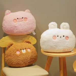                                                                                                          Home Landing Bedding, Sheets & Pillows 35cm kawaii Animal Teddy Bear Rabbit Frog Tiger Pig Plush Toys Cartoon Stuffed Soft Pillow Back Sofa Cushion for Girls Kids