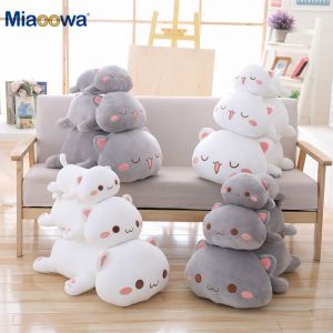                                                                                                          Home Landing Bedding, Sheets & Pillows 1pc 35/50/65cm Kawaii Lying Cat Plush Toys Stuffed Cute Cat Doll Lovely Animal Pillow Soft Cartoon Cushion Kid Christmas Gift