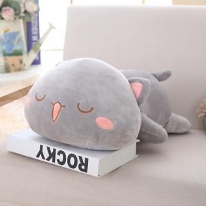                                                                                                          Home Landing Bedding, Sheets & Pillows 1pc 35/50/65cm Kawaii Lying Cat Plush Toys Stuffed Cute Cat Doll Lovely Animal Pillow Soft Cartoon Cushion Kid Christmas Gift