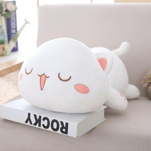                                                                                                          Home Landing Bedding, Sheets & Pillows 1pc 35/50/65cm Kawaii Lying Cat Plush Toys Stuffed Cute Cat Doll Lovely Animal Pillow Soft Cartoon Cushion Kid Christmas Gift