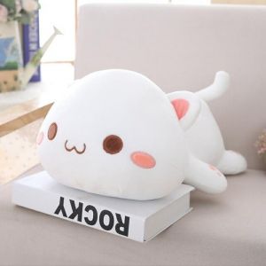                                                                                                          Home Landing Bedding, Sheets & Pillows 1pc 35/50/65cm Kawaii Lying Cat Plush Toys Stuffed Cute Cat Doll Lovely Animal Pillow Soft Cartoon Cushion Kid Christmas Gift