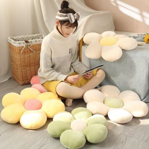                                                                                                          Home Landing Bedding, Sheets & Pillows Stuffed Six Petal Flower Cushion Girly Room Decor Sunflower Pillow Bay Window Pink Flower Setting for Kids Bedroom Seat Pillow