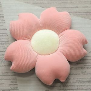                                                                                                          Home Landing Bedding, Sheets & Pillows Stuffed Six Petal Flower Cushion Girly Room Decor Sunflower Pillow Bay Window Pink Flower Setting for Kids Bedroom Seat Pillow