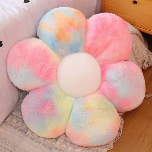                                                                                                          Home Landing Bedding, Sheets & Pillows Stuffed Six Petal Flower Cushion Girly Room Decor Sunflower Pillow Bay Window Pink Flower Setting for Kids Bedroom Seat Pillow