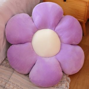                                                                                                          Home Landing Bedding, Sheets & Pillows Stuffed Six Petal Flower Cushion Girly Room Decor Sunflower Pillow Bay Window Pink Flower Setting for Kids Bedroom Seat Pillow