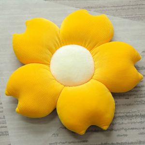                                                                                                          Home Landing Bedding, Sheets & Pillows Stuffed Six Petal Flower Cushion Girly Room Decor Sunflower Pillow Bay Window Pink Flower Setting for Kids Bedroom Seat Pillow