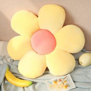                                                                                                          Home Landing Bedding, Sheets & Pillows Stuffed Six Petal Flower Cushion Girly Room Decor Sunflower Pillow Bay Window Pink Flower Setting for Kids Bedroom Seat Pillow