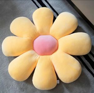                                                                                                          Home Landing Bedding, Sheets & Pillows Stuffed Six Petal Flower Cushion Girly Room Decor Sunflower Pillow Bay Window Pink Flower Setting for Kids Bedroom Seat Pillow