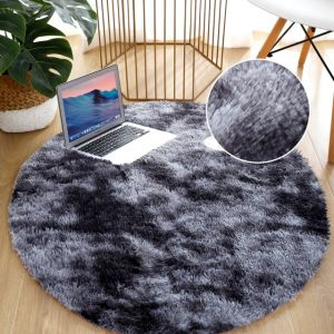                                                                                                          Home Landing Tablecloths & Rugs Bubble Kiss Round Fluffy Rugs Carpets For Living Room Plush Rug Bedroom Fur Long Pile Carpet Floor Mat Soft Shaggy Rugs Home Mat