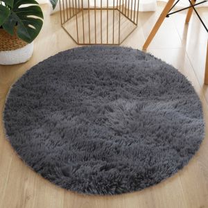                                                                                                          Home Landing Tablecloths & Rugs Bubble Kiss Round Fluffy Rugs Carpets For Living Room Plush Rug Bedroom Fur Long Pile Carpet Floor Mat Soft Shaggy Rugs Home Mat