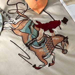                                                                                                         Home Landing Bedding, Sheets & Pillows Luxury 100% Egyptian Cotton Royal Bedding Set Europe Chic Embroidery Duvet Cover Bed Sheet Set Queen King Quilt Cover PillowCase