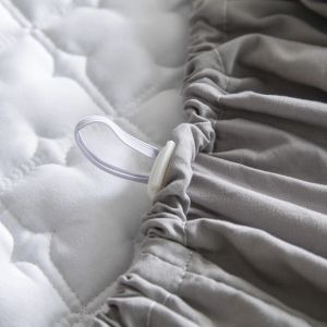                                                                                                          Home Landing Bedding, Sheets & Pillows ADOREHOUSE Washable Bed Cover Queen Size Breathable Solid Color Mattress Cover Embossed Quilted King Mattress Protector