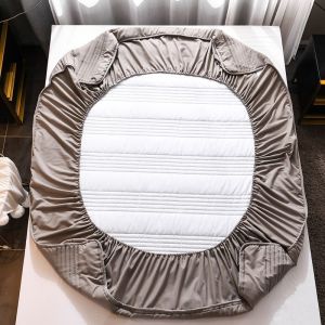                                                                                                          Home Landing Bedding, Sheets & Pillows Cotton Thicken Quilted Mattress Cover Anti-bacterial Mattress Protector Topper Pad Soft Fitted Sheet Not Including Pillowcase