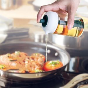                                                                                                          Home Landing Kitchen products Oil Dispenser Wide Opening Bottle with Silicone Brush Leakproof Condiment Container BBQ Oil Liquid Seasoning Bottle Kitchen Tool