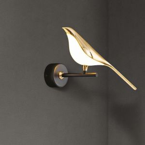                                                                                                          Home Landing Home lighting & LED Modern Simplicity LED wall lamp Magpie bird model Light sconce light indoor lighting home kitchen bedside bedroom living room