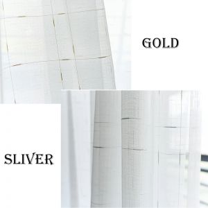                                                                                                          Home Landing Curtains LISM Sheer Curtains Living Room Flax Linen Textured Tulle Curtain Panel Bedroom Kitchen Window Treatment Home Decoration Drapes