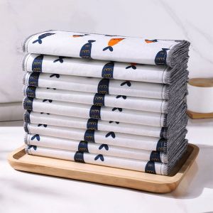                                                                                                          Home Landing Kitchen products JOYBOS Kitchen Towels 8 Layers Cotton Dishcloth Super Absorbent Non-stick Oil Reusable Cleaning Cloth Kitchen Daily Dish Towels