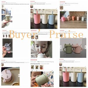                                                                                                          Home Landing Kitchen products Let'S Make 1PC Baby Feeding Cups Cute Cartoon Cat Baby Learning Cups Food Grade For Toddlers & Kids With Silicone Sippy Cup