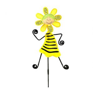                                                                                                          Home Landing Garden & Yard Creative Colorful Clouds Windmill Dancing Girl Spinner Cute Sunflower Windmill Home Garden Landscape Decoration Windmill Gift