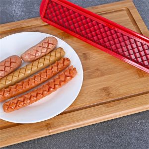                                                                                                          Home Landing Kitchen products Hot Dog Slicing Tool Hot Dogs Cutter Tool For BBQ Portable Sausage Slicers Spiral Grilling Kitchen Tool Outdoor Camping Grill