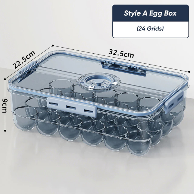 Kitchen Storage Food organizer PET Seal Eggs Fruit Vegetable